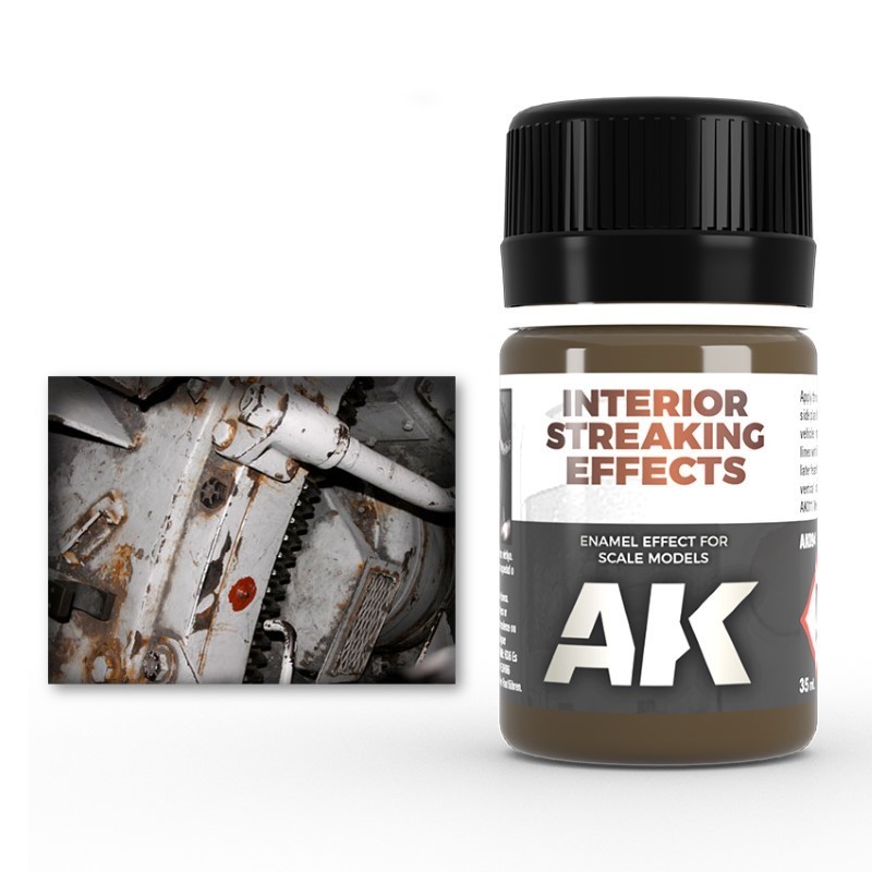 AK Interactive Streaking Grime for Interiors paint pot