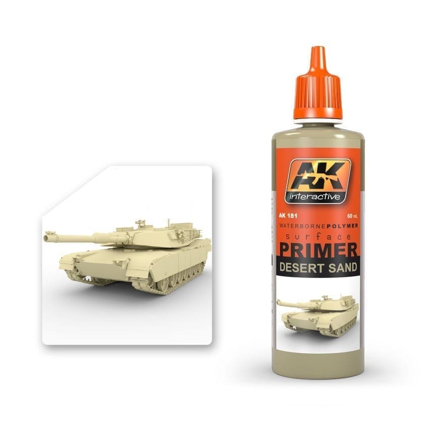 AK Interactive Desert Sand Primer paint pot