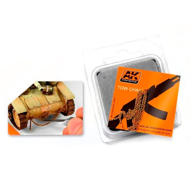 AK Interactive - Rusty Tow Chain Big