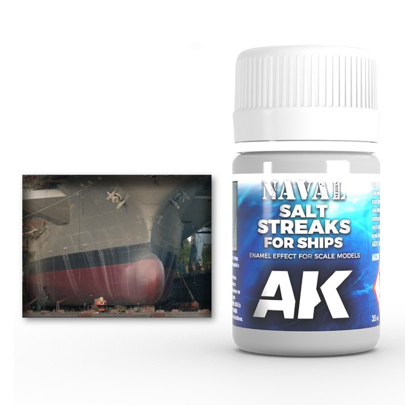 AK Interactive Salt Streaks for Ships paint pot