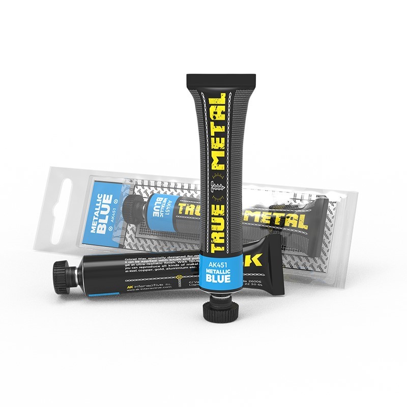 AK Interactive Metallic Blue paint pot