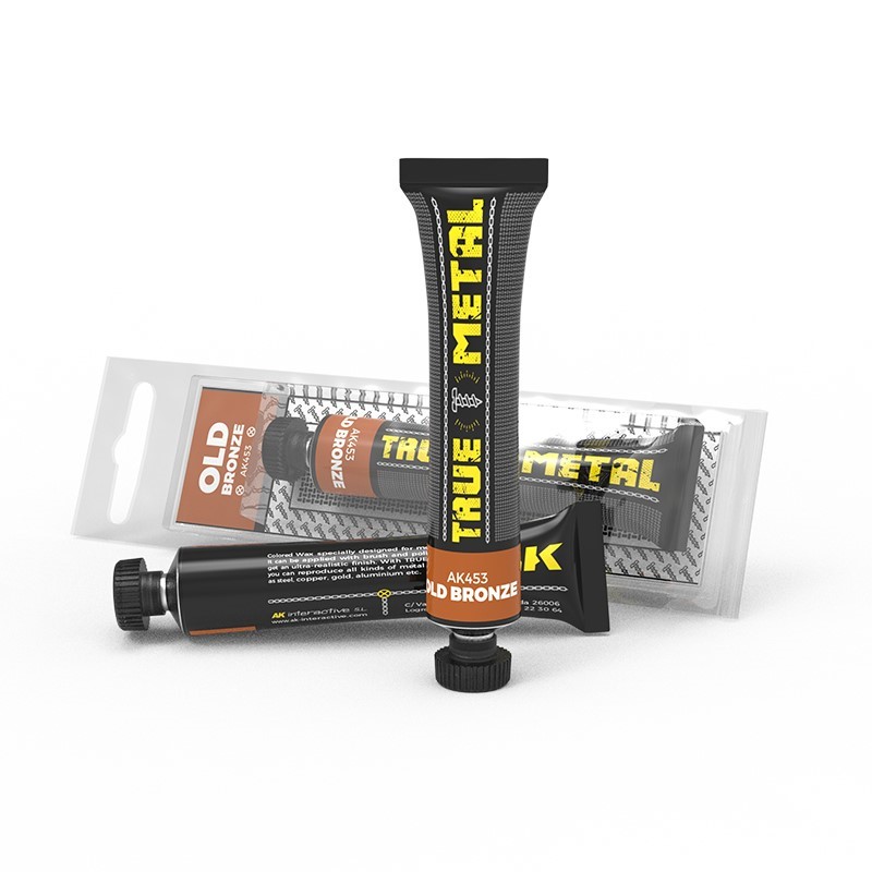 AK Interactive Old Bronze paint pot