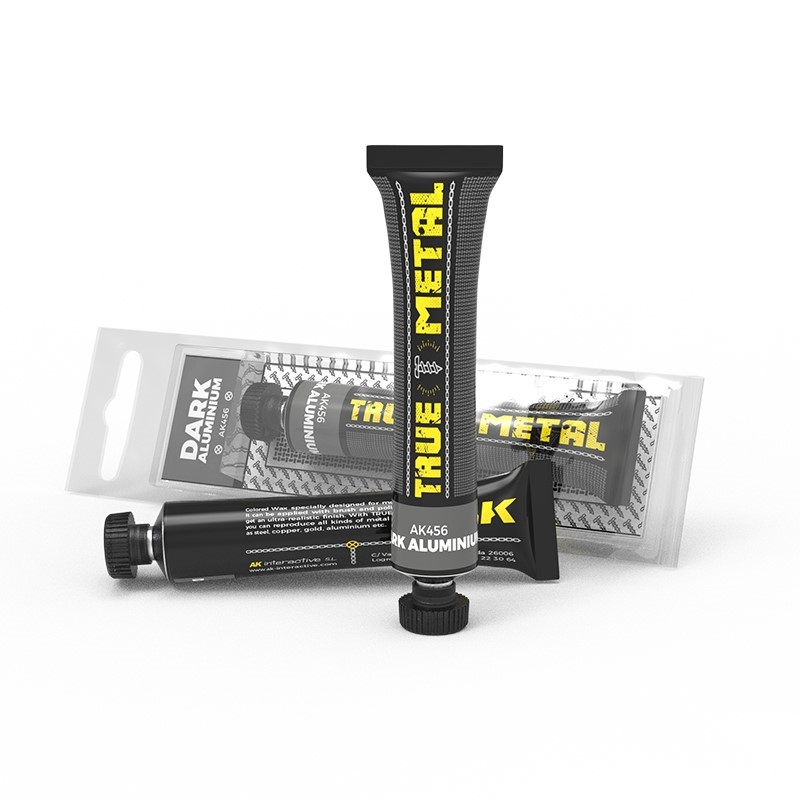 AK Interactive Dark Aluminium paint pot