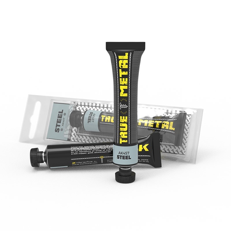 AK Interactive Steel paint pot