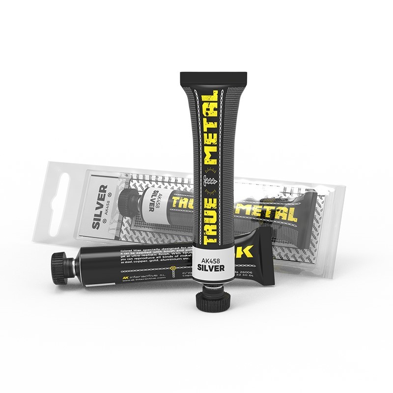 AK Interactive Silver paint pot