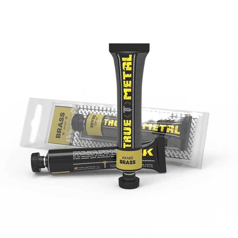 AK Interactive Brass paint pot