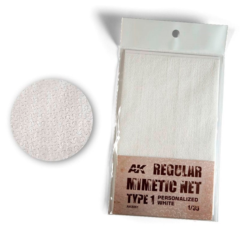 AK Interactive - Camouflage Net Type 1 White