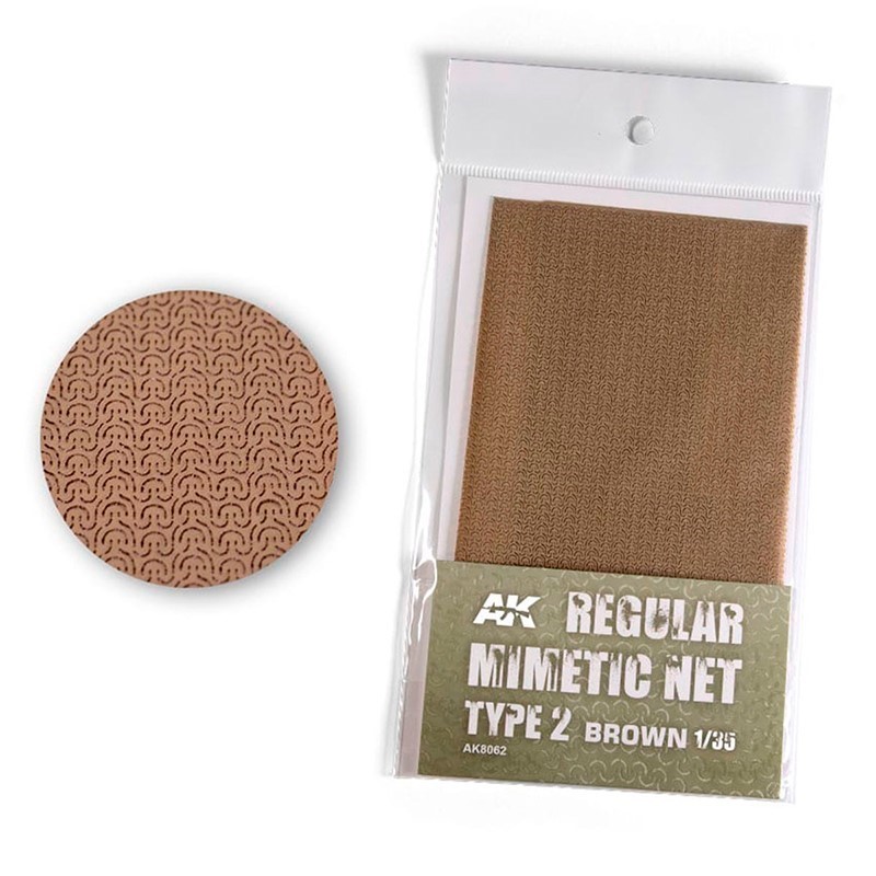 AK Interactive - Camouflage Net Type 2 Brown