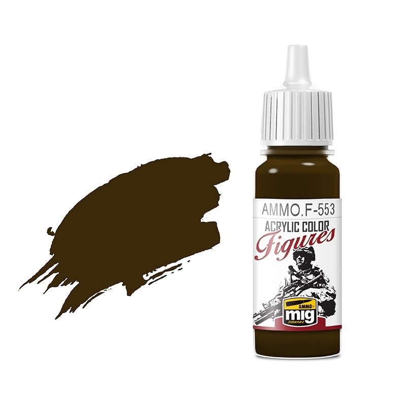 Mig Burnt Brown Red paint pot