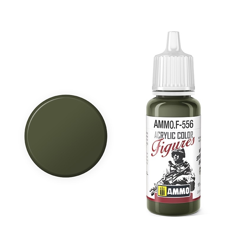 Mig Figure Paints F-556 Dark Green paint pot