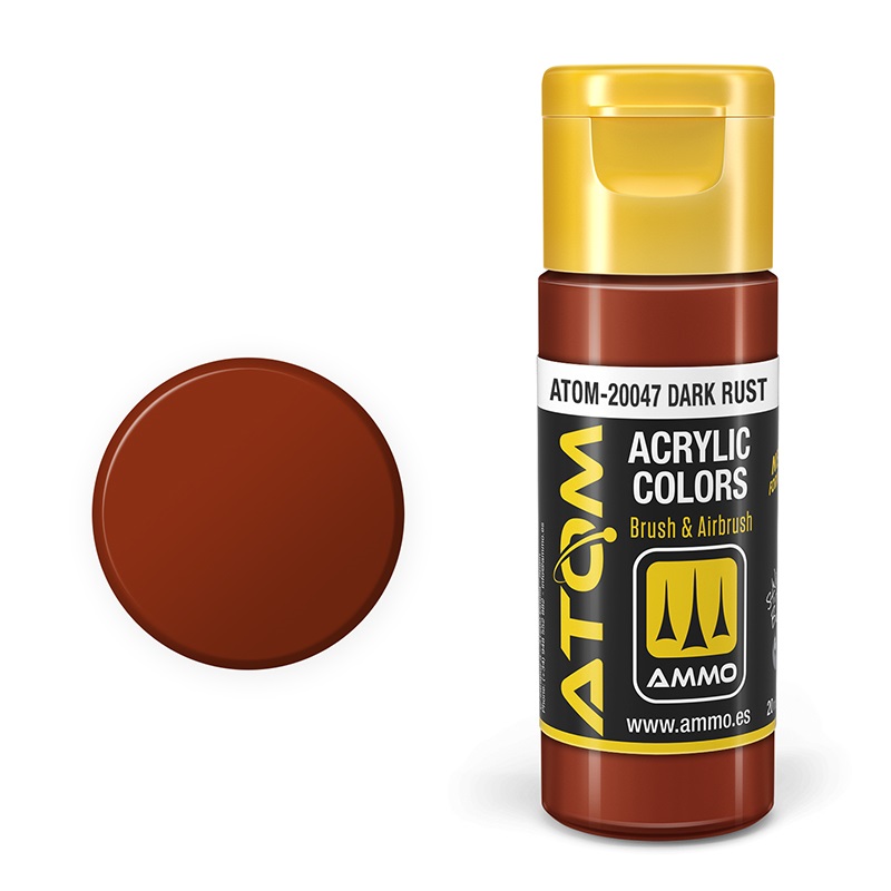 Mig Dark Rust paint pot