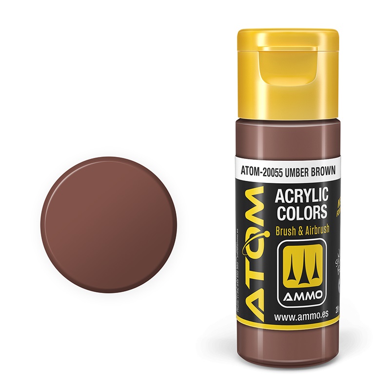 Mig Umber Brown paint pot