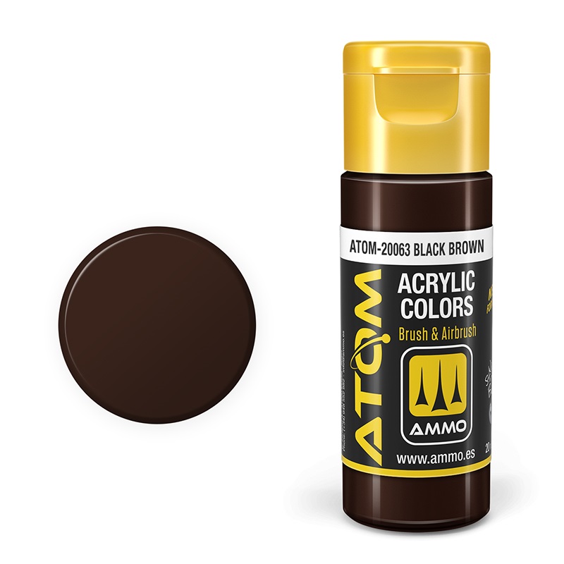 Mig Black Brown paint pot