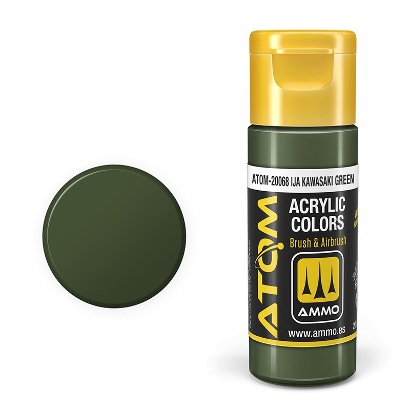 Mig IJA Kawasaki Green paint pot