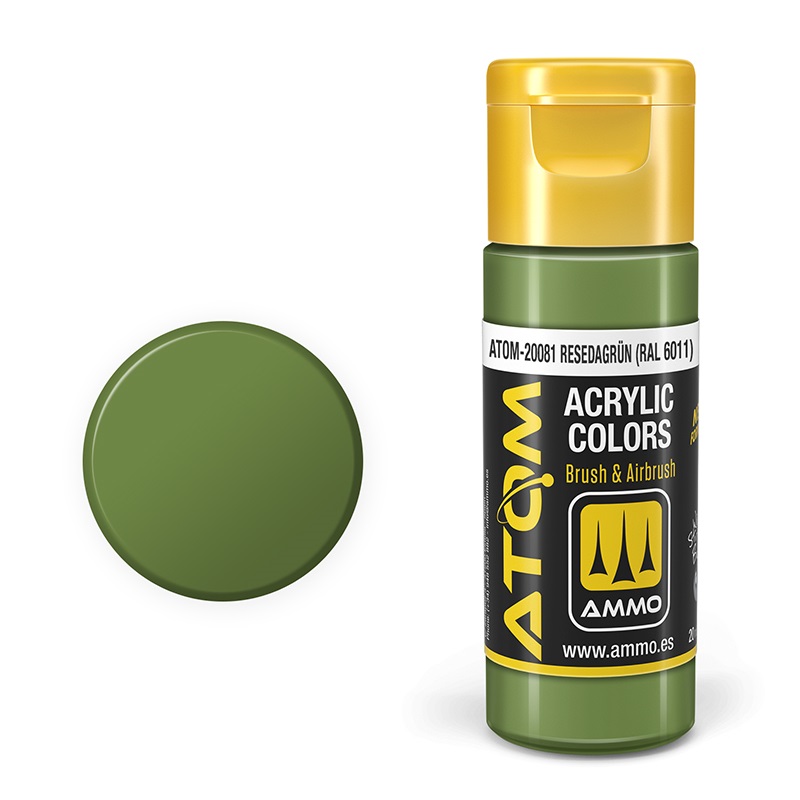 Mig Resedagrun RAL 6011 paint pot