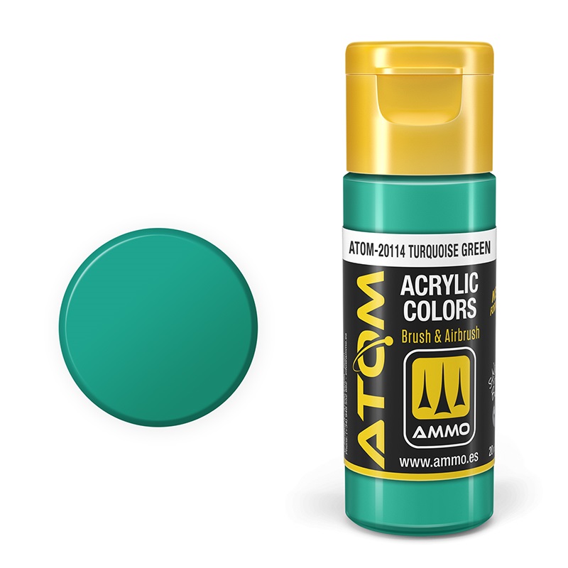 Mig Turquoise Green paint pot