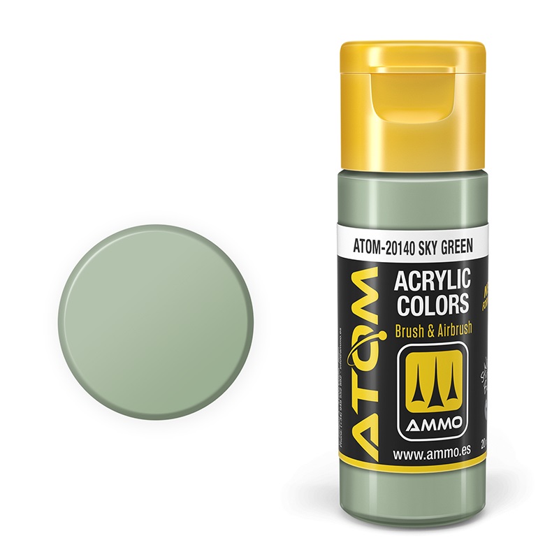 Mig Sky Green paint pot