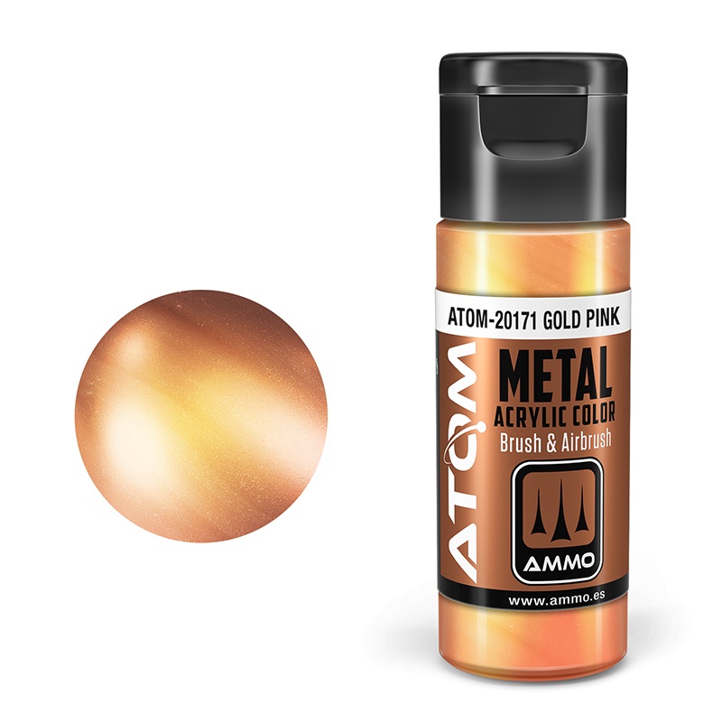 Mig METALLIC 20171 Gold Pink paint pot