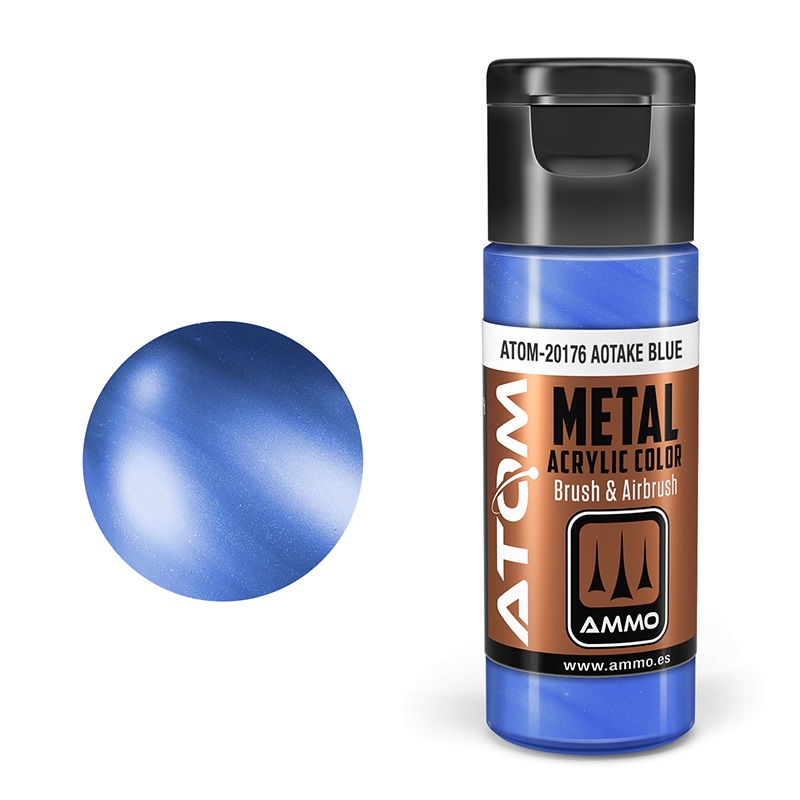 Mig METALLIC 20176 Aotake Blue paint pot