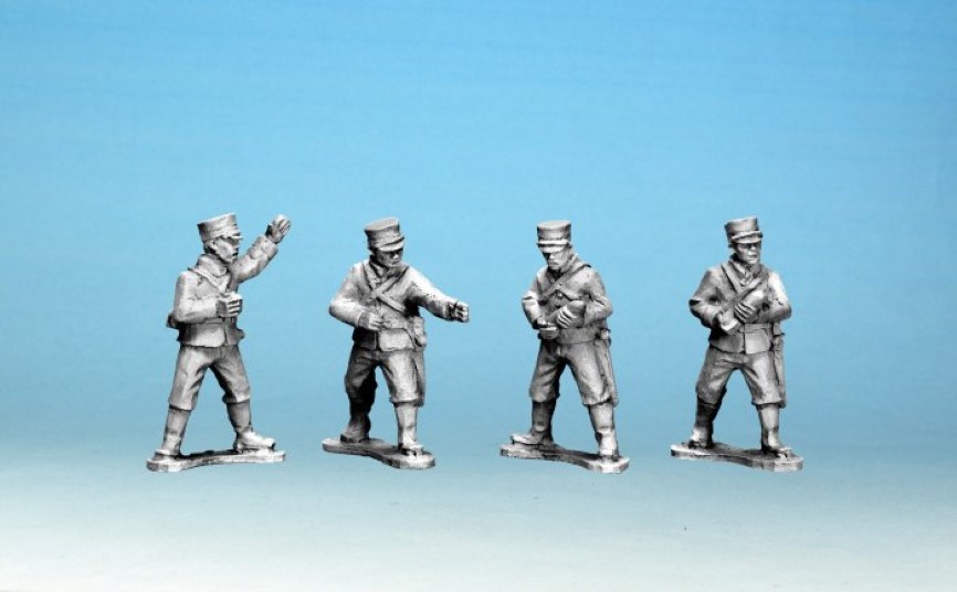 Crusader Miniatures Boxer Rebellion Japanese Artillery Crew
