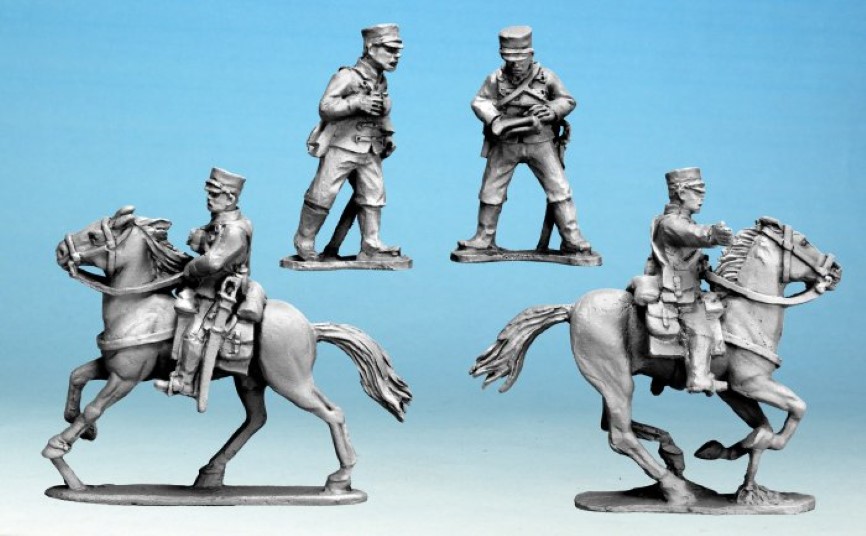 Crusader Miniatures Boxer Rebellion Japanese Generals