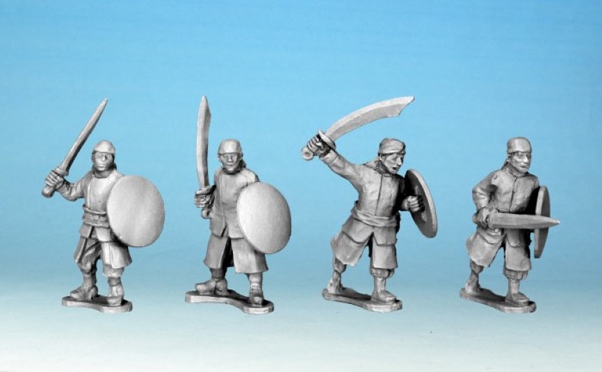 Crusader Miniatures Boxer Rebellion Kansu Braves with Sword & Shield