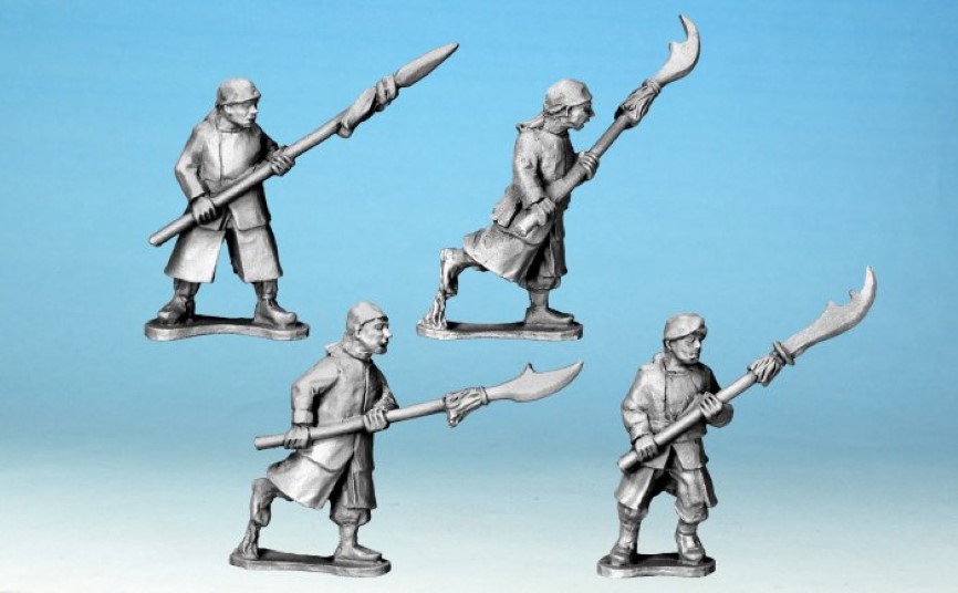 Crusader Miniatures Boxer Rebellion Kansu Braves with Polearms