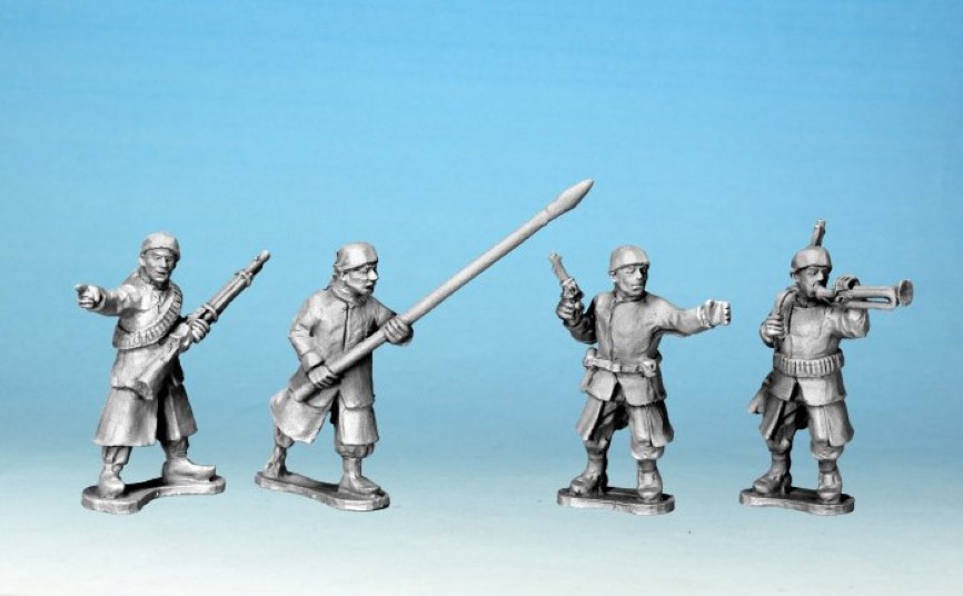 Crusader Miniatures Boxer Rebellion Kansu Braves Command Group