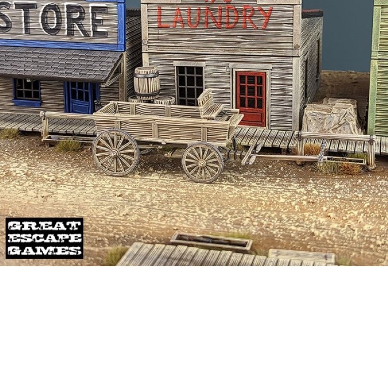 Unhitched Wagon Plastic Kit