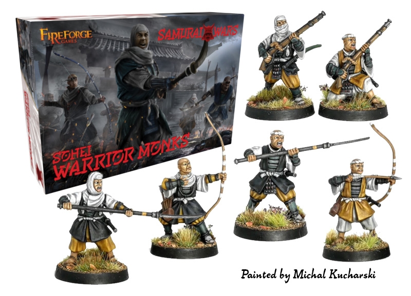 Fireforge Games Sohei Warrior Monks
