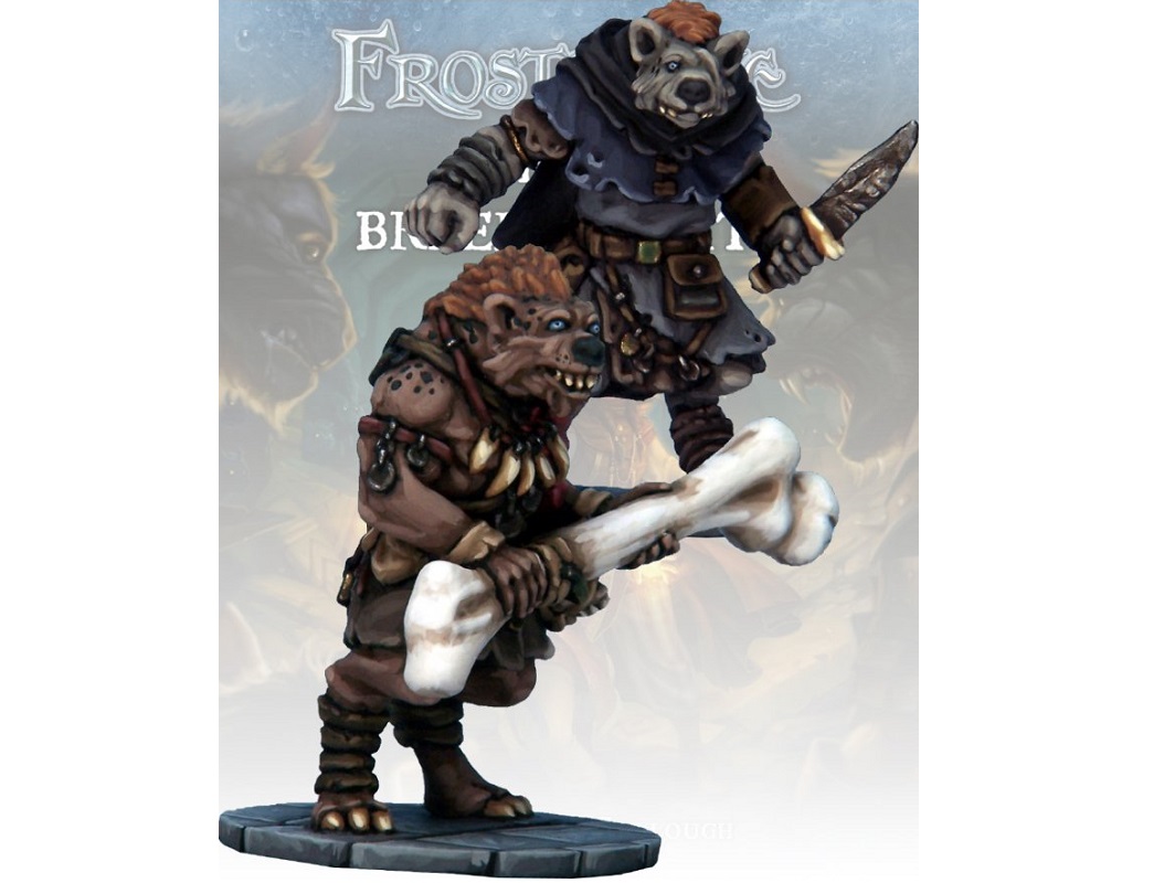 Gnoll Thief and Barbarian