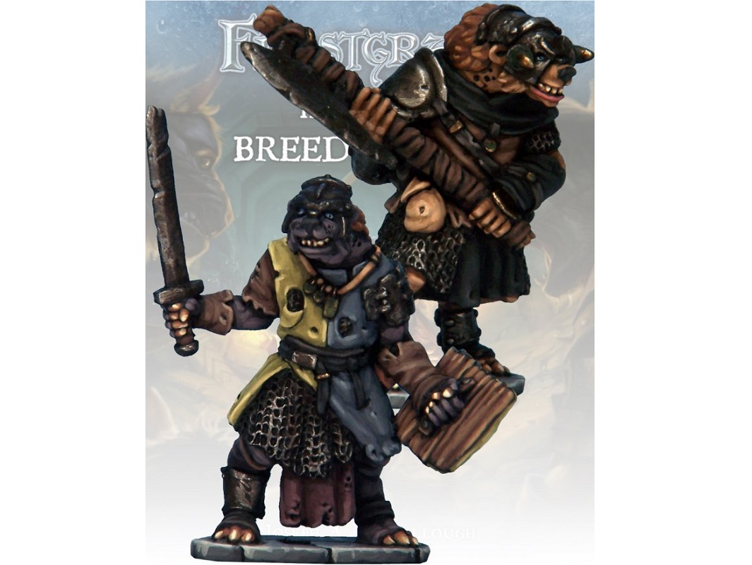 Gnoll Knight and Templar