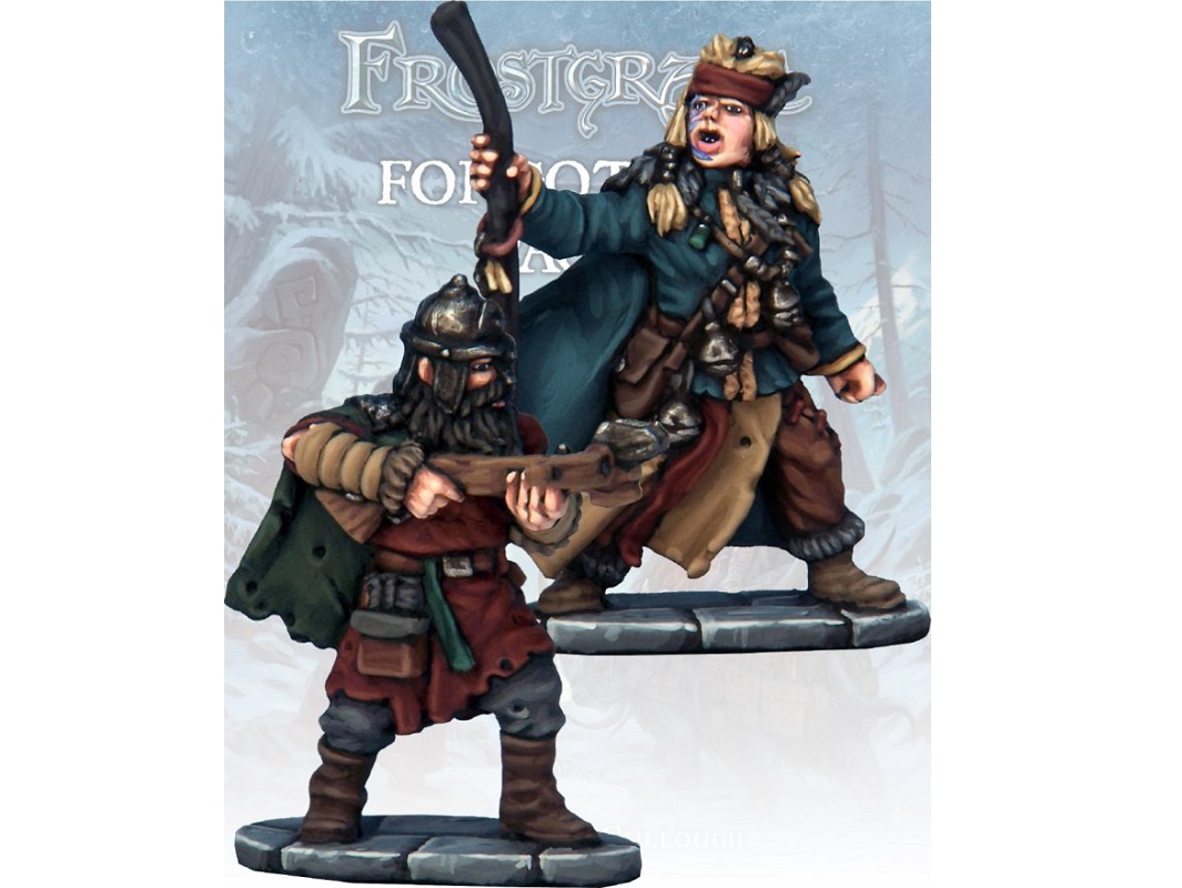 Barbarian Apothecary and Marksman