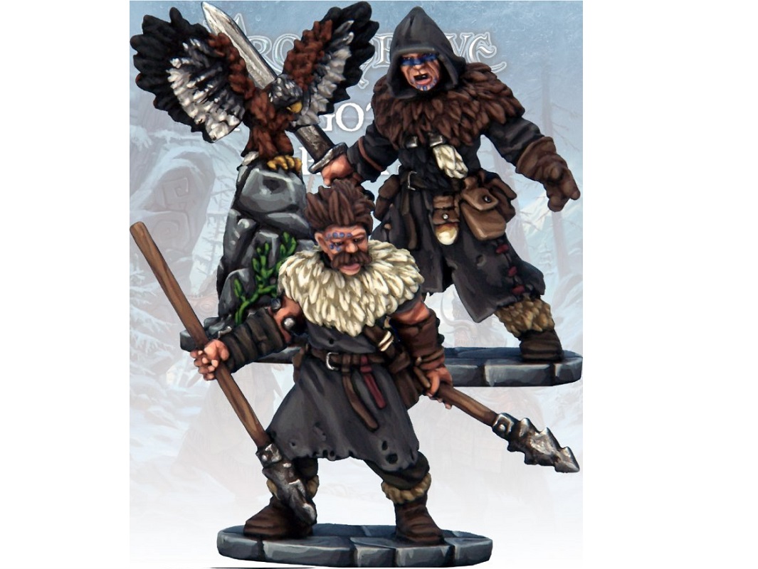 Barbarian Crow Master and Javelineer