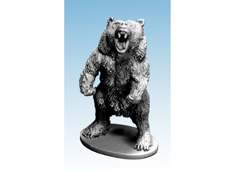 Bear Rearing to Attack
