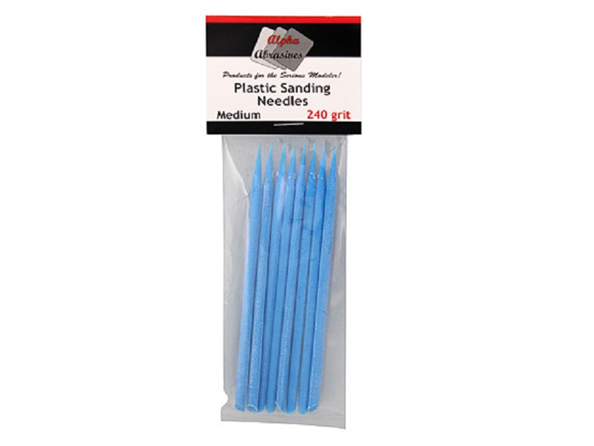 Flexifile Plastic Sanding Needle - Medium 240 Grit