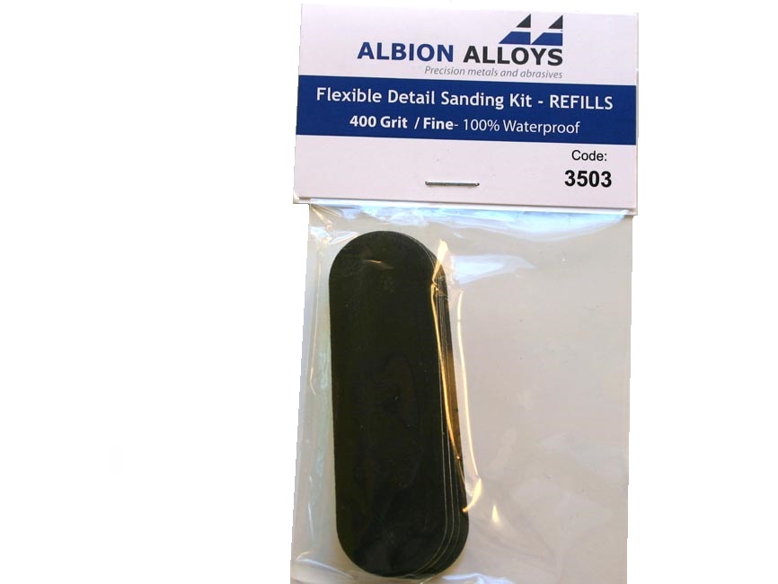 Flexifile Flexible Detail Sanding Kit 400 grit Refill