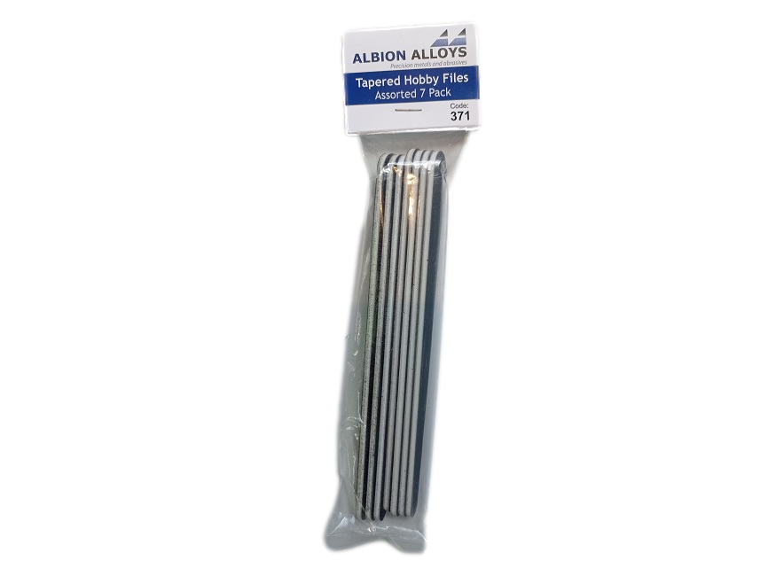 Flexifile Regular Tapered Hobby Files - 7 Piece Selection Pack