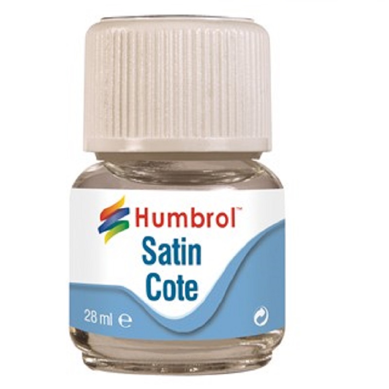 Humbrol Modelcote Satincote (28ml)