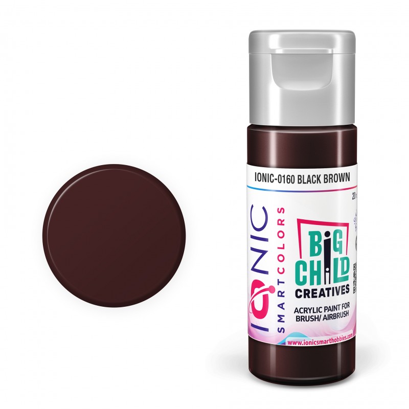 Mig Black Brown paint pot
