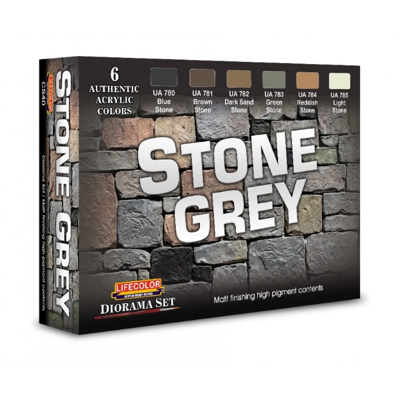 LC-CS40 LifeColor Stone Set - snmstuff.co.uk