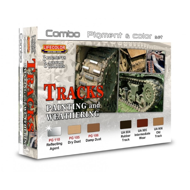LifeColor Combo Pigment & Colour Set Tracks - snmstuff.co.uk