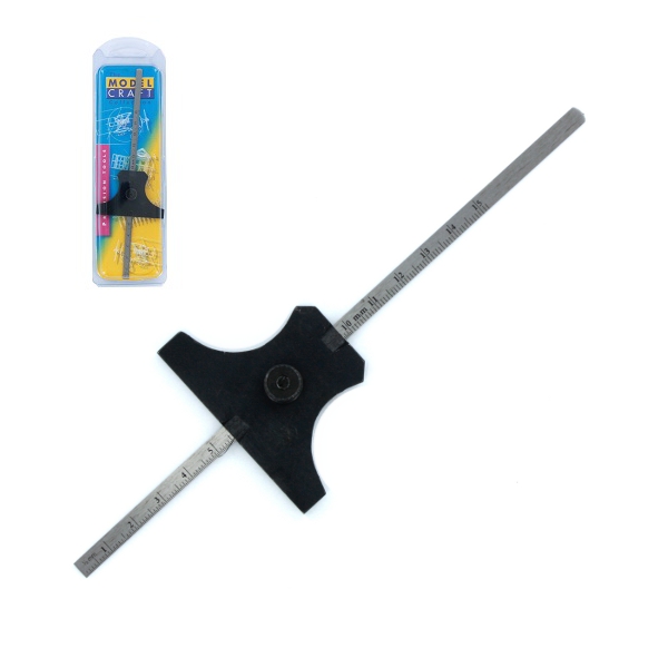 Modelcraft Depth gauge - 150mm/6"
