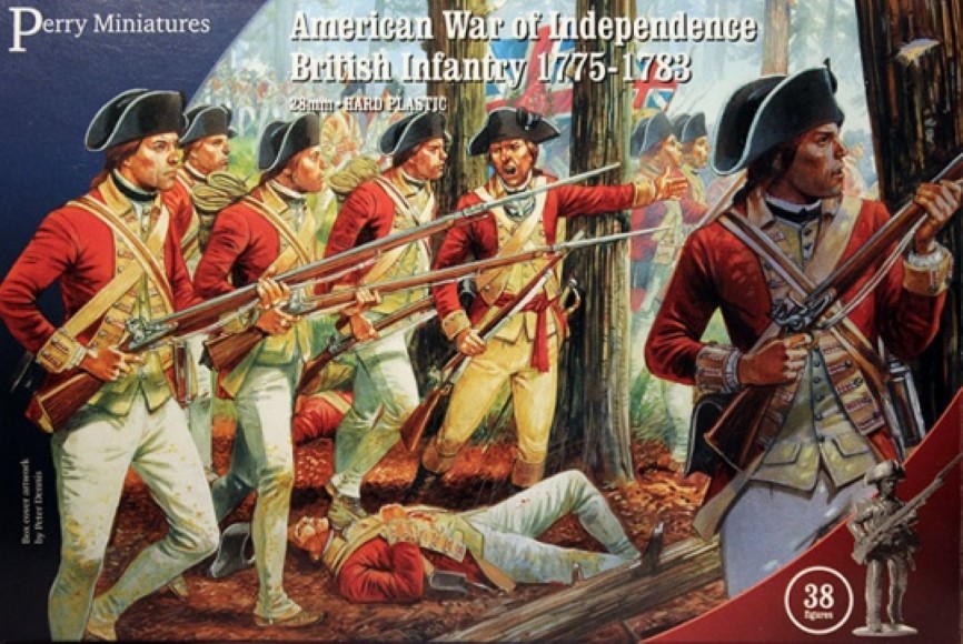 American War of Independence British Infantry 1775-83