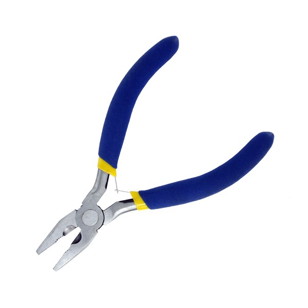 Modelcraft Flat nose serrated combination pliers 120mm