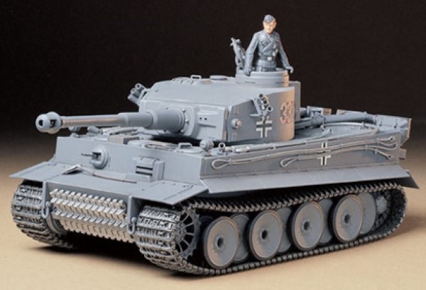Tamiya 35216 German Tiger I Early Production – Modello Carro Armato 1:35 – Kit Militare Dettagliato – Scala 1/35