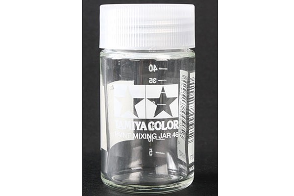 Tamiya 46ml Paint Mixing Jar with Measure