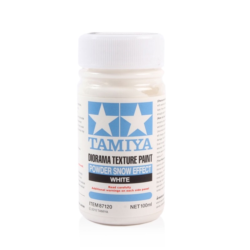 Tamiya Texture Paint - Powder Snow paint pot