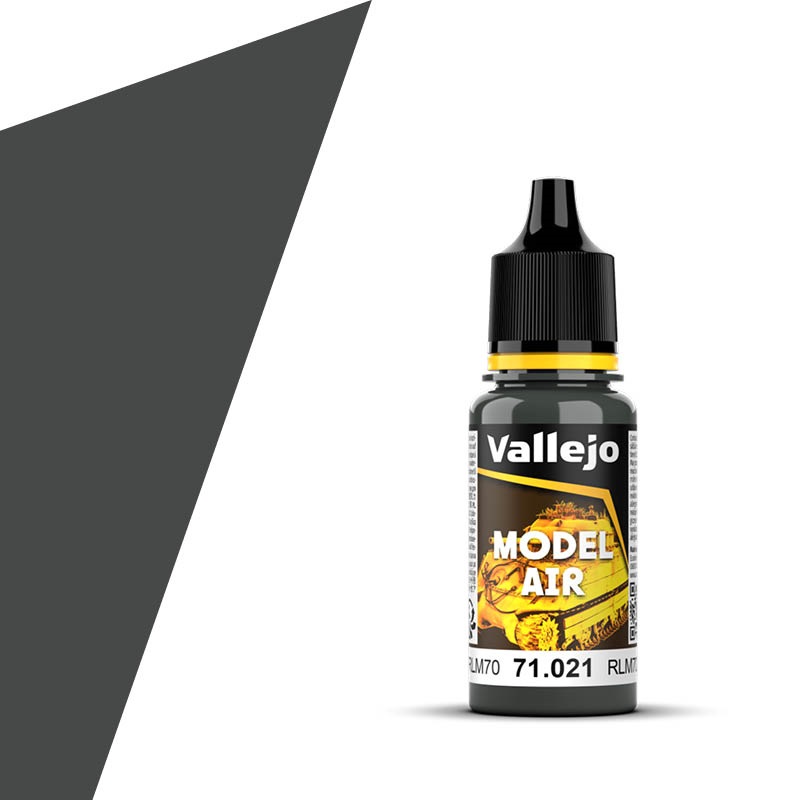 Vallejo Black Green RLM70 paint pot