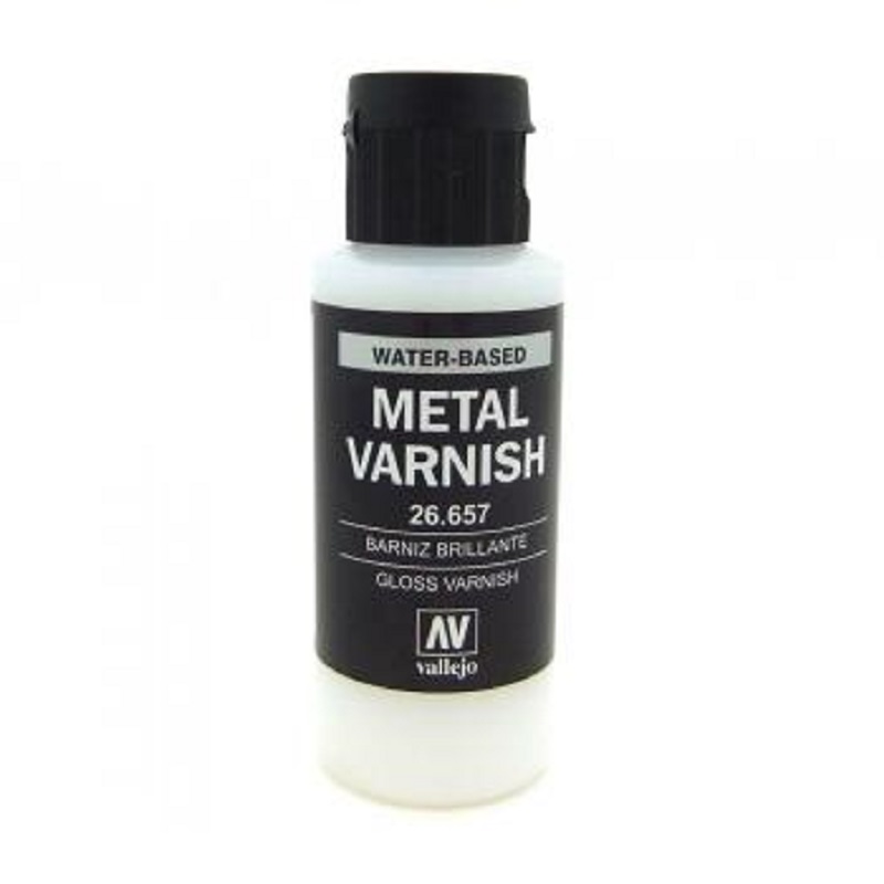 Vallejo Metal Color Gloss Metal Varnish (60ml)